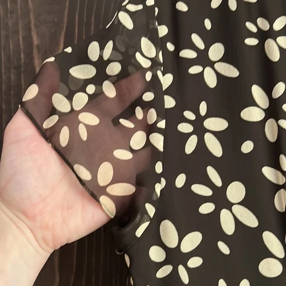 Talbots silk dress size 6 - Picture 5 of 5